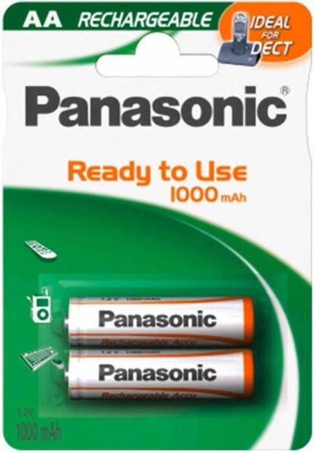 Panasonic Accu For Dect Use Aa Mignon 1.20v 1000mah 2st.