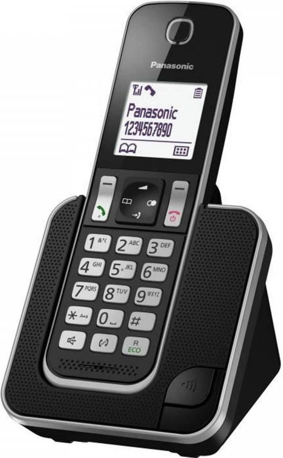 Panasonic Kx tgd310fr Digitale Draadloze Telefoon Zwart