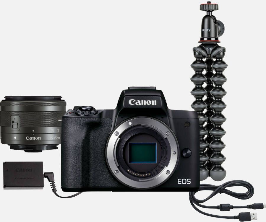 Canon EOS M50 Mark II videoconferentiekit met verwisselbare lens