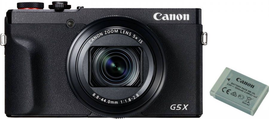 Canon PowerShot G5 X Mark II Compactcamera + extra accu