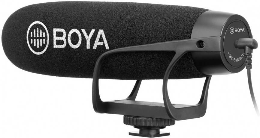 Boya BY BM2021 Supercardioïde Shotgun Microfoon