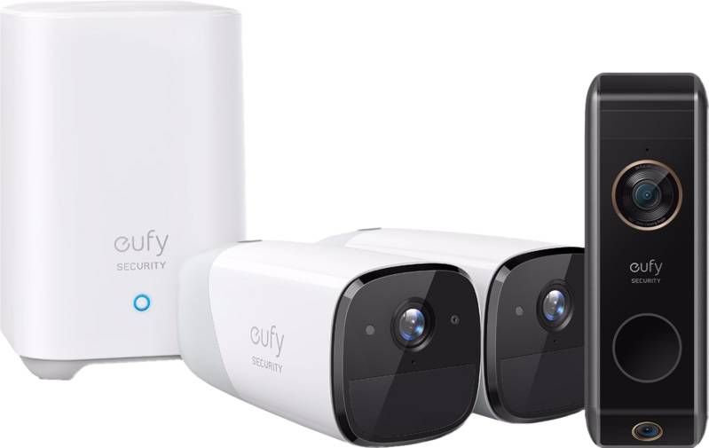 Eufy cam 2 Pro 2 pack + Video Doorbell Dual 2 Pro