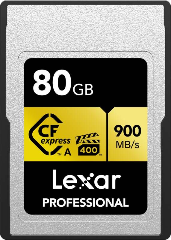 Lexar CFexpress PRO Type A Gold Series 80GB 900MB