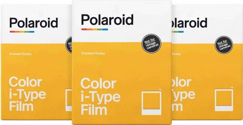 Polaroid Color Instant film for I type(3 stuks )