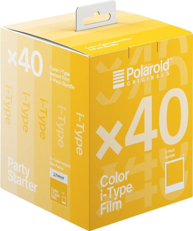 Polaroid Color Instant Fotopapier i Type Film(40 stuks )