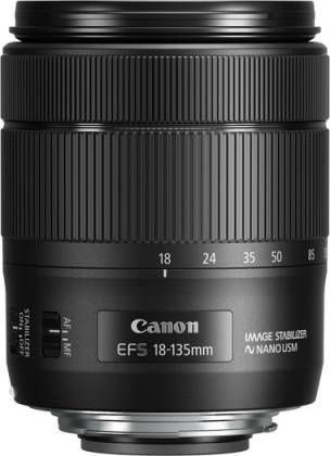 Canon standaard zoom lens EF S 18 135 mm f/3.5 5.6 IS USM(mogelijk Bulk )