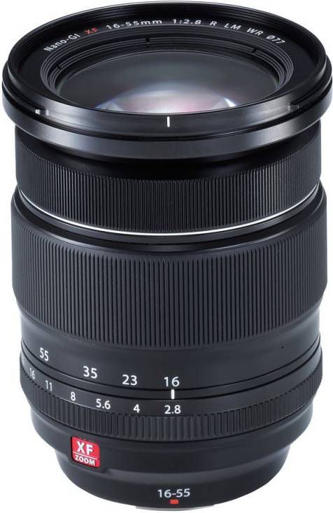Fujifilm XF standaard zoom lens 16 55 mm F2.8 R LM WR