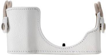 Olympus CS 45B WHT Leather Body Jacket for PEN E PL7/E PL8