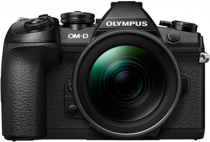Olympus Systeemcamera OM D E M1 Mark II inclusief 12 40 mm Pro objectief Gezichtsherkenning, HDR opname