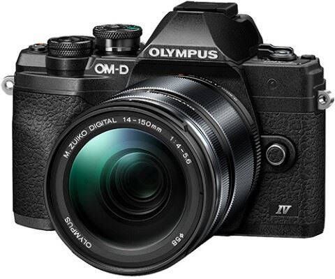 Olympus OM D E M10 Mark IV Zwart + 14 150mm f/4.0 5.6 II Zwart