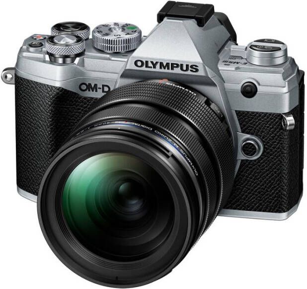 Olympus OM-D E-M5 III Body Zilver + 12-40mm f/2.8 Zwart