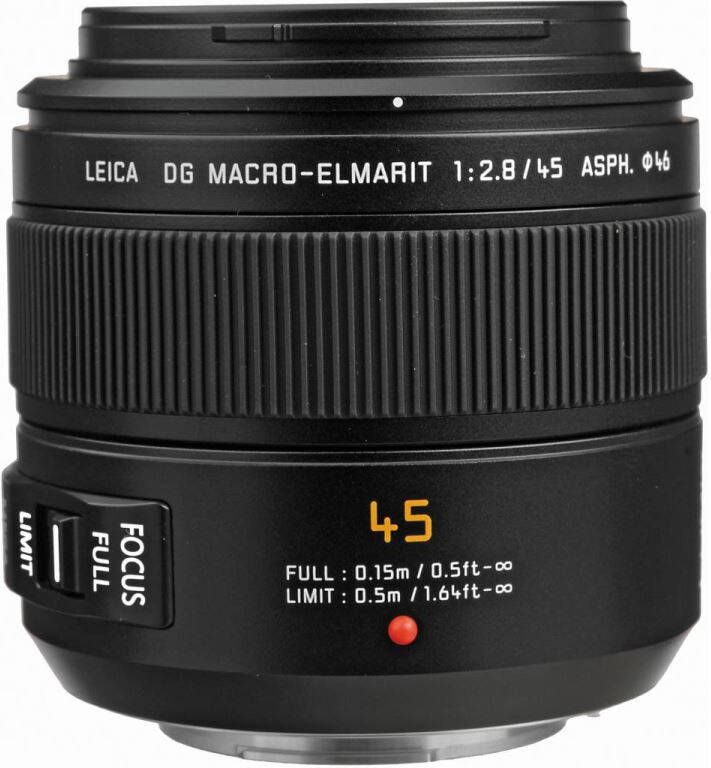 Panasonic Leica DG Macro-Elmarit 45mm f/2.8 Asph. Mega O.I.S.