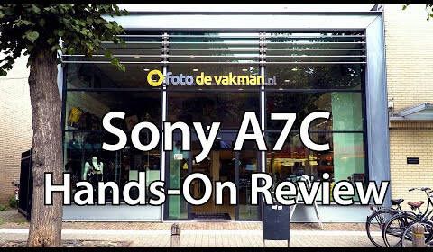 Sony Full frame digitale camera A7C 4k video, 7, 5 cm(3 inch)touchscreen, realtime af, 5 assige beeldstabilisatie, nfc, bluetooth, alleen behuizing