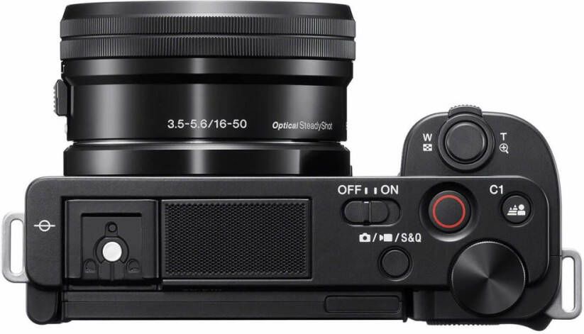 Sony systeemcamera ZV-E10 + 16-50mm F/3.5-5.6 OSS lens