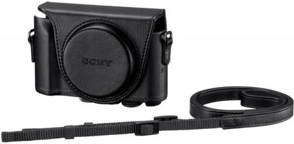 Sony Lcjhwab Lederen Tas Voor Wx500 Hx90