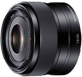 Sony Objectief met vaste brandpuntsafstand SEL 35F18 E Mount standaard E 35 mm F1.8, OSS, APS C