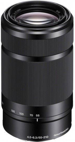 Sony objectief 55 210mm F/4.5 6.3 OSS voor systeemcamera