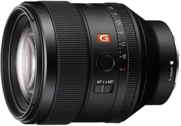Sony Objectief SEL 85F14GM E Mount portret SEL 85 mm F1.4 GM E Mount portret