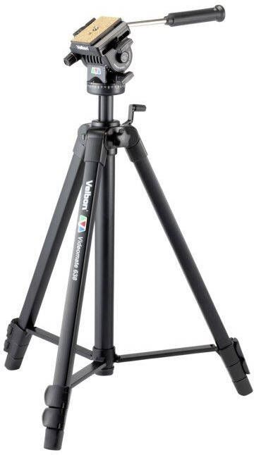 Velbon Videomate 638 F Video Statief met PH 368 statiefkop