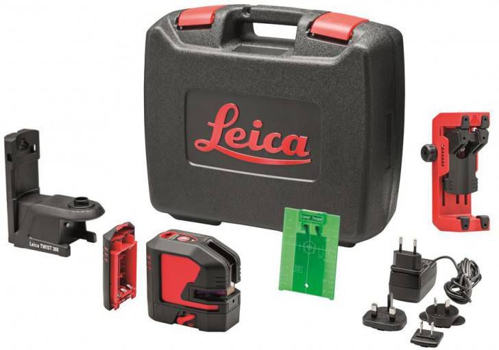 Leica Lino L2P5G 1 Punt -/lijnlaser In Koffer Groen 35m