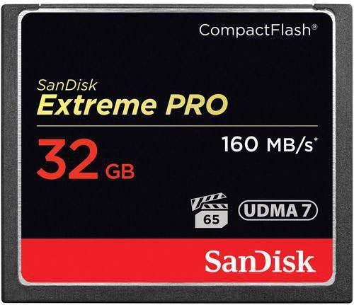 Sandisk Extreme Pro Compact Flash, 32GB