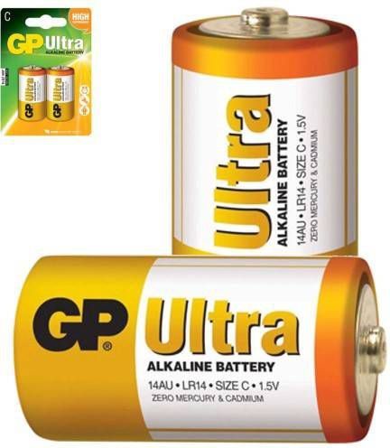 GP Alkaline batterijen Battery C Size LR14 3012520