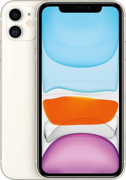 Apple Smartphone iPhone 11, 64 GB, zonder stroom adapter en hoofdtelefoon