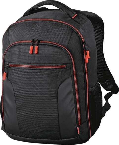 Hama Camera rugzak Miami 190 Zwart/rood