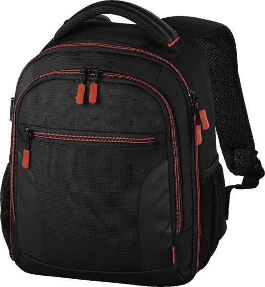 Hama Camera rugzak Miami 150 Zwart/rood