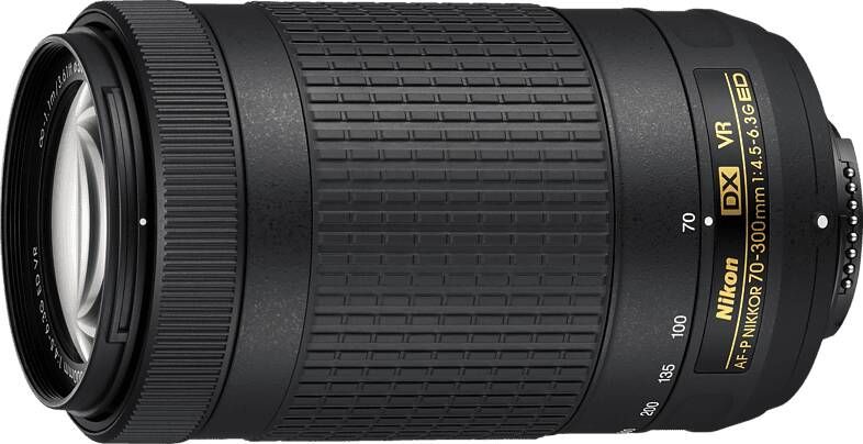 Merkloos Nikon Objectif Af p Dx 70 300 Mm F/4.5 6.3g Ed Vr