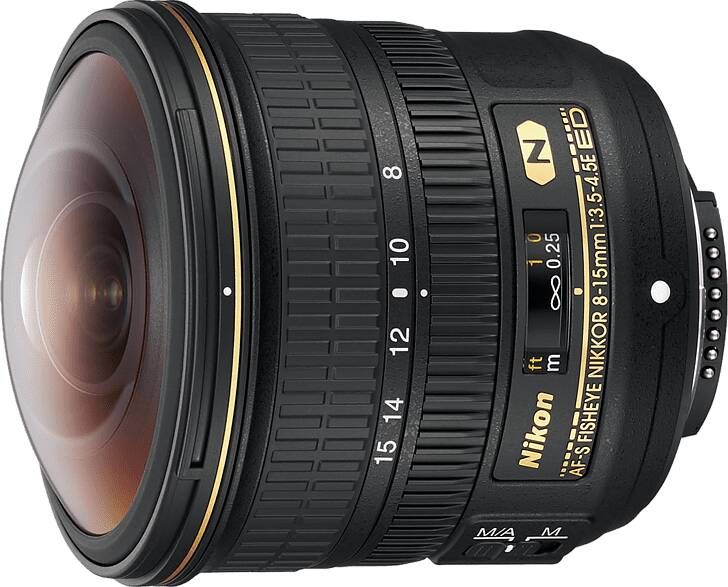 Nikon Af s Fisheye Nikkor 8 15mm F/3.5 4.5e Ed