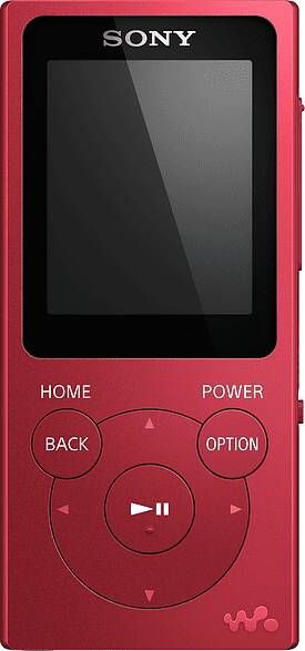 Sony NW E394R KM xMP4 speler rood