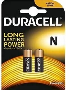 Duracell Alkaline Batterijen MN 9100 LR1 1, 5V
