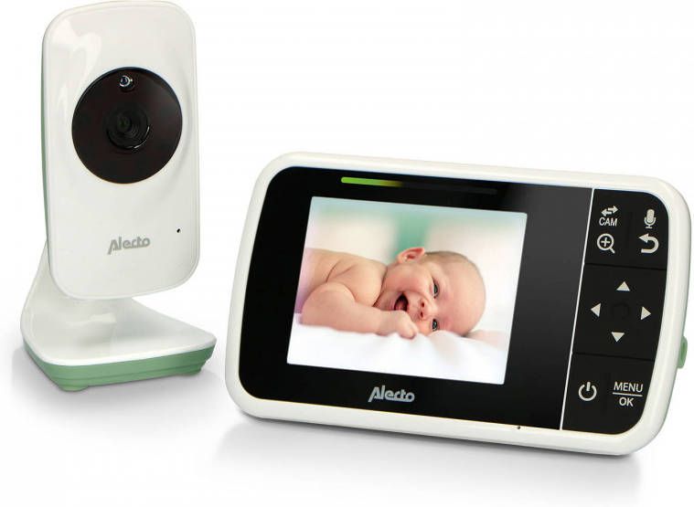 Alecto DVM135 Babyfoon met camera 3, 5' Kleurenscherm Wit online kopen