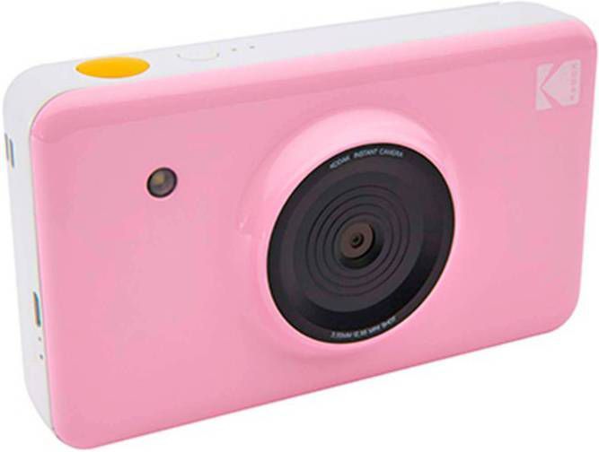 Kodak MINISHOT PINK INCL DYESUB CARTRIDGE VOOR 20 FOTO'S instant compact camera