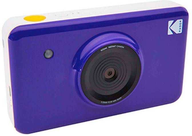 Kodak MINISHOT PURPLE INCL DYESUB CARTRIDGE VOOR 20 FOTO instant compact camera