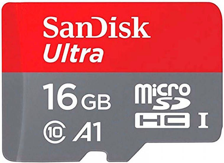 SANDISK Ultra Android MicroSDHC/microSDXC 16 GB Class 10