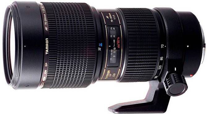 Tamron SP 70-200mm F/2.8 Di Canon telezoom lens